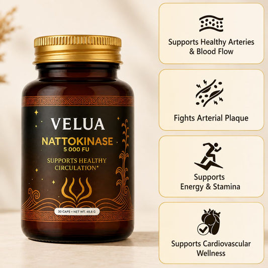 Support Healthy Arteries, Healthy Circulation & Cardiovascular Wellness - Naturally, With Nattokinase *