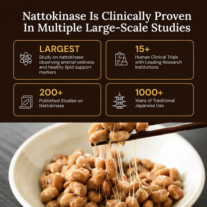 Support Healthy Arteries, Healthy Circulation & Cardiovascular Wellness - Naturally, With Nattokinase *